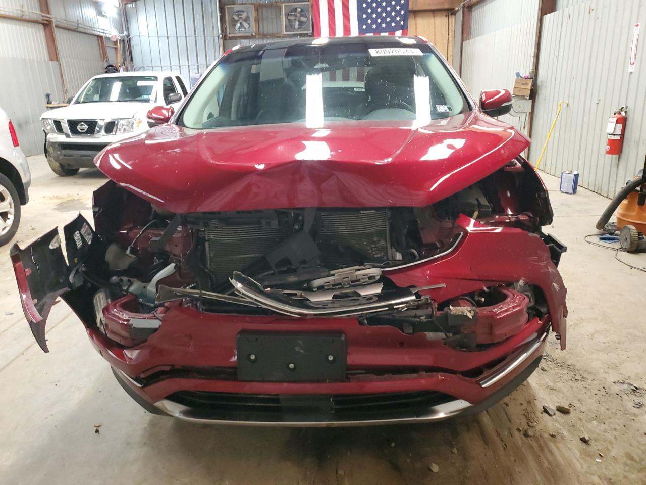 2019 Ford Edge VIN 2FMPK4K95KBB78849 Copart auction photo, front end damage thumbnail 5