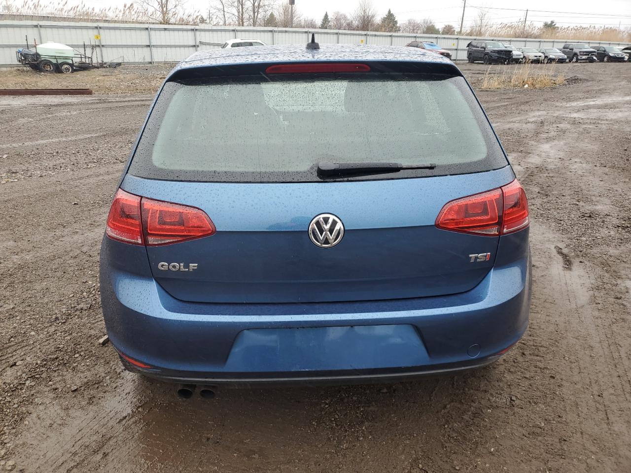 2017 Volkswagen Golf VIN 3VW217AU4HM016580 Copart auction photo, front end damage thumbnail 6