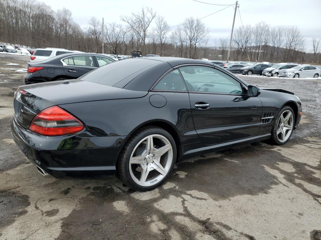 2009 Mercedes-Benz SL-klasse VIN WDBSK71F29F152210 Copart auction photo, front end / minor dent/scratches damage thumbnail 3