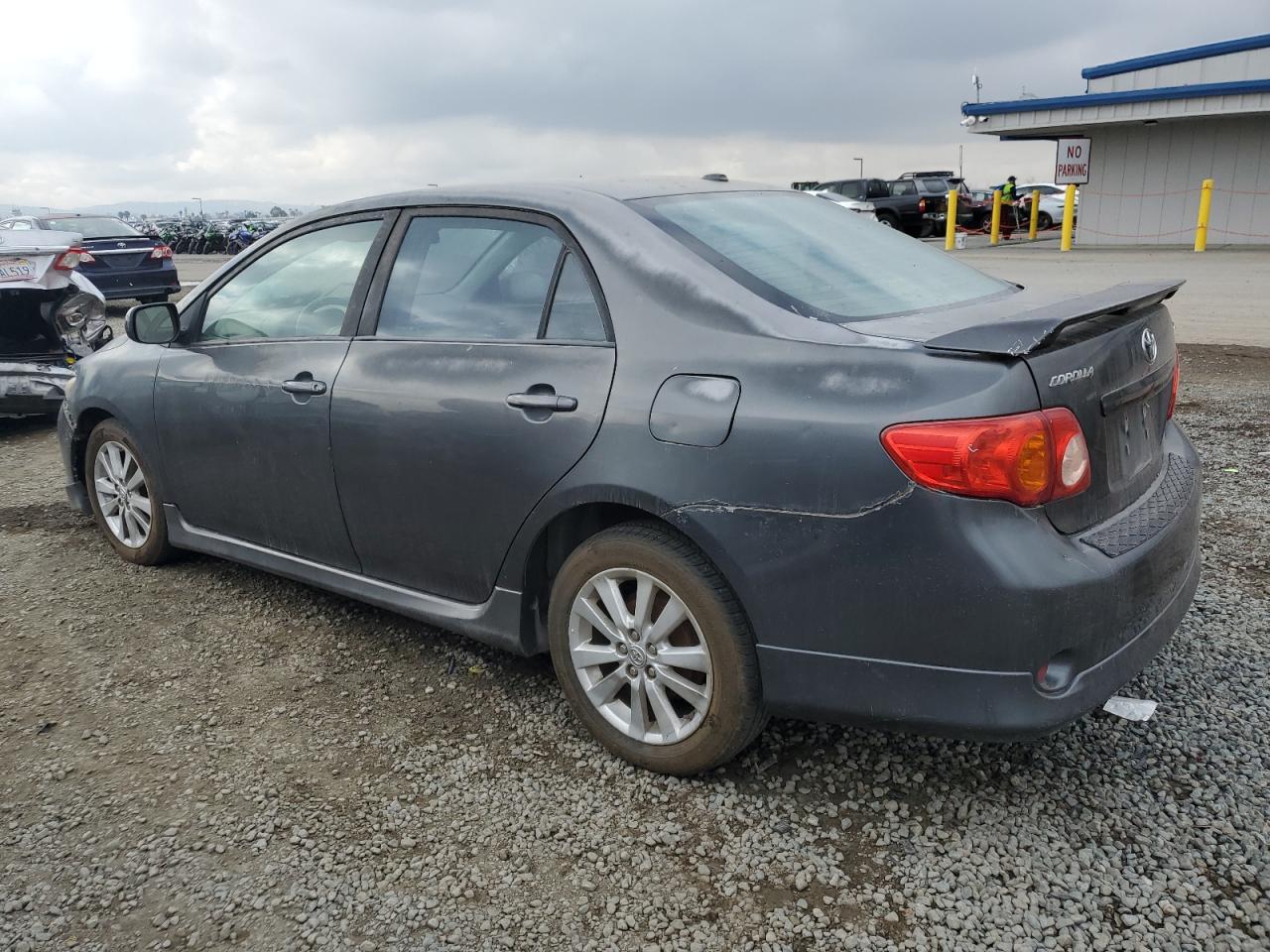 2010 Toyota Corolla VIN 2T1BU4EE0AC434757 Copart auction photo, front end / minor dent/scratches damage thumbnail 2