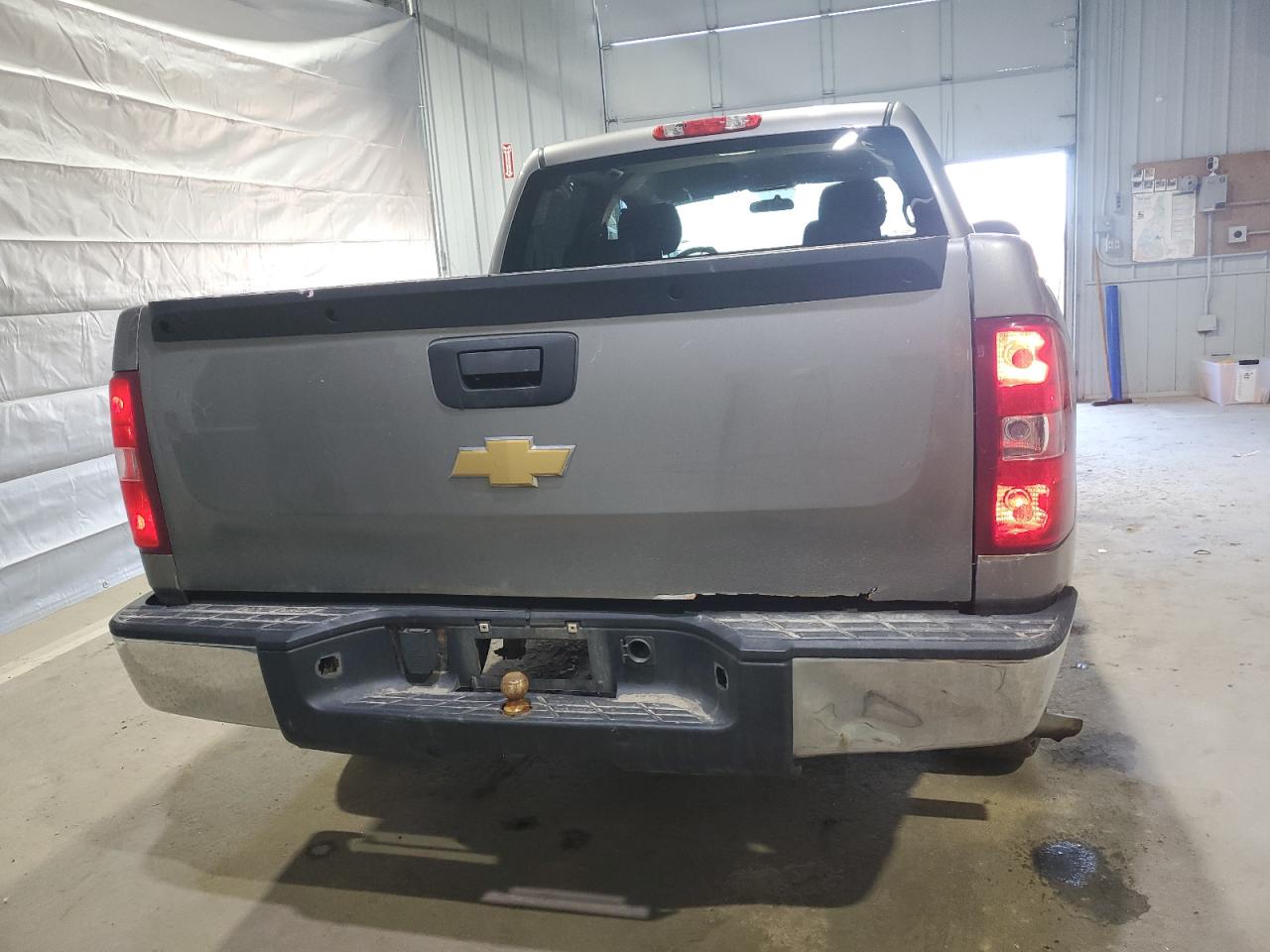 2012 Chevrolet Silverado VIN 3GCPKPE74CG253488 Copart auction photo, front end / side damage thumbnail 6
