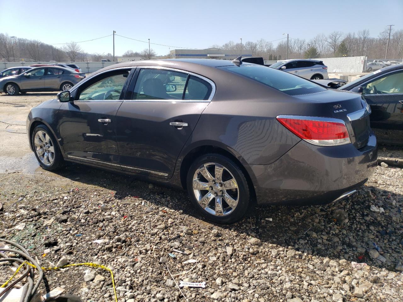 2013 Buick LaCrosse VIN 1G4GF5E33DF173023 Copart auction photo, side damage thumbnail 2
