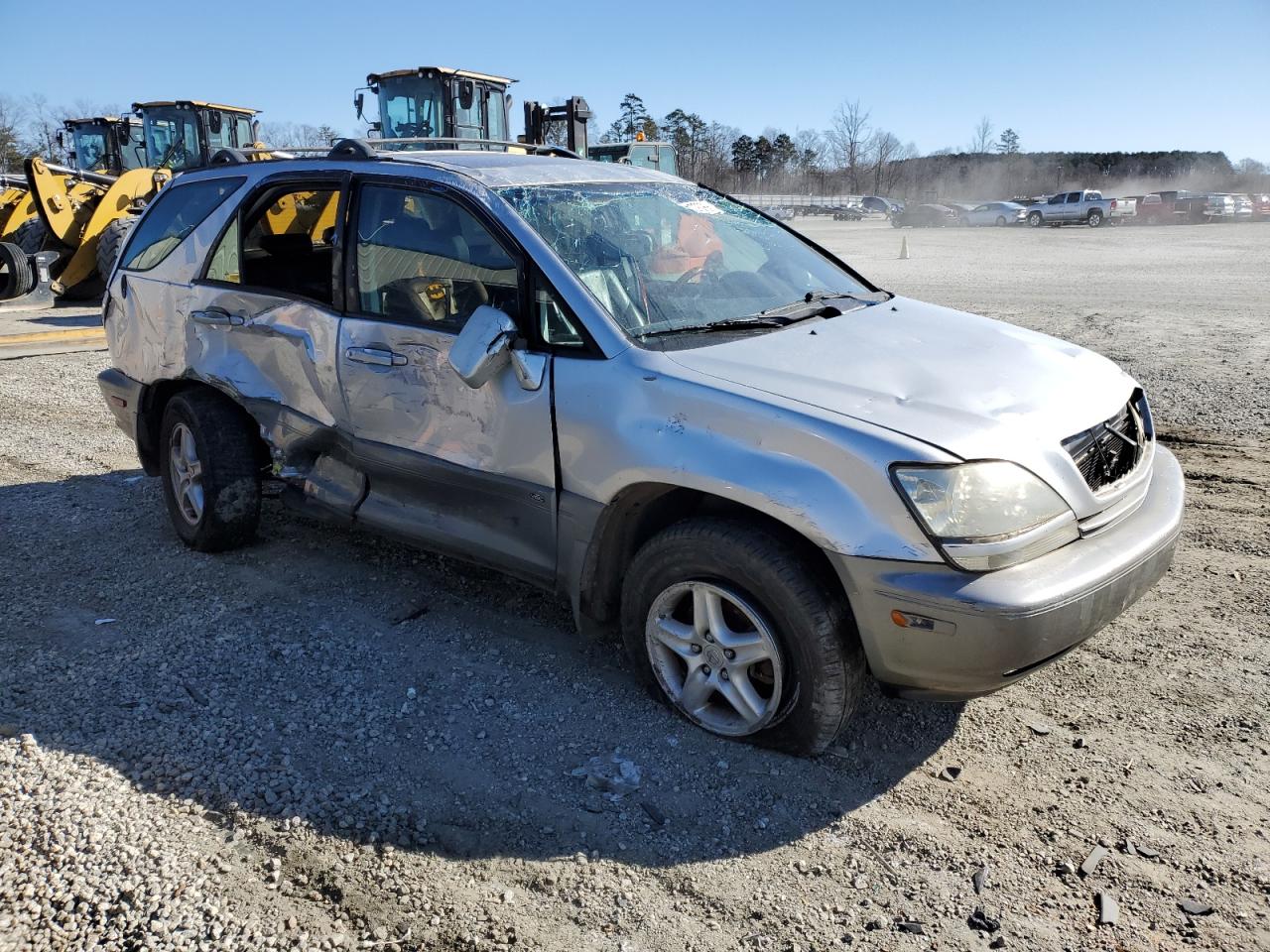 2002 Lexus RX VIN JTJGF10U620149356 Copart auction photo, side damage thumbnail 4