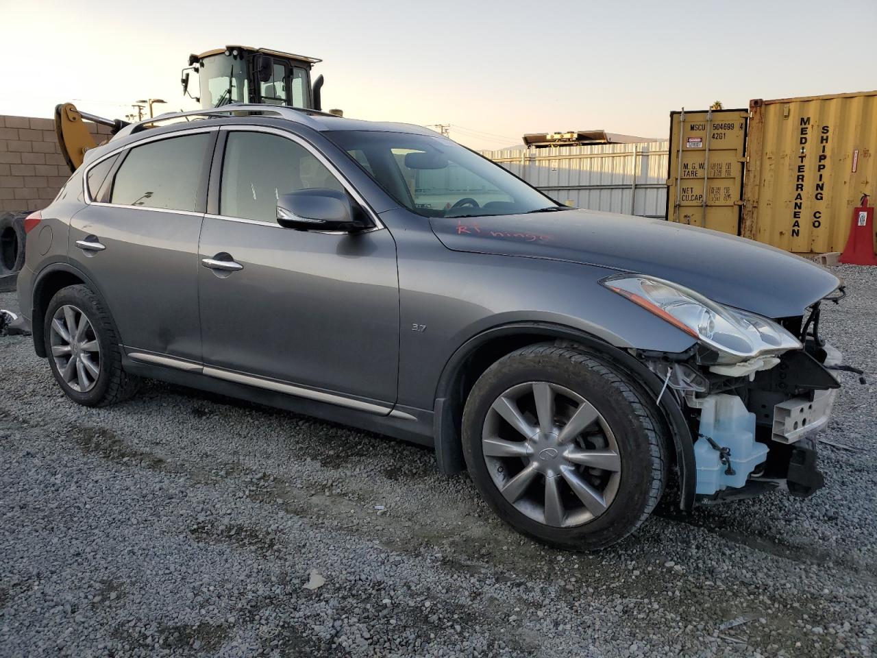 2017 Infiniti QX50 VIN JN1BJ0RP3HM384806 Copart auction photo, front end damage thumbnail 4
