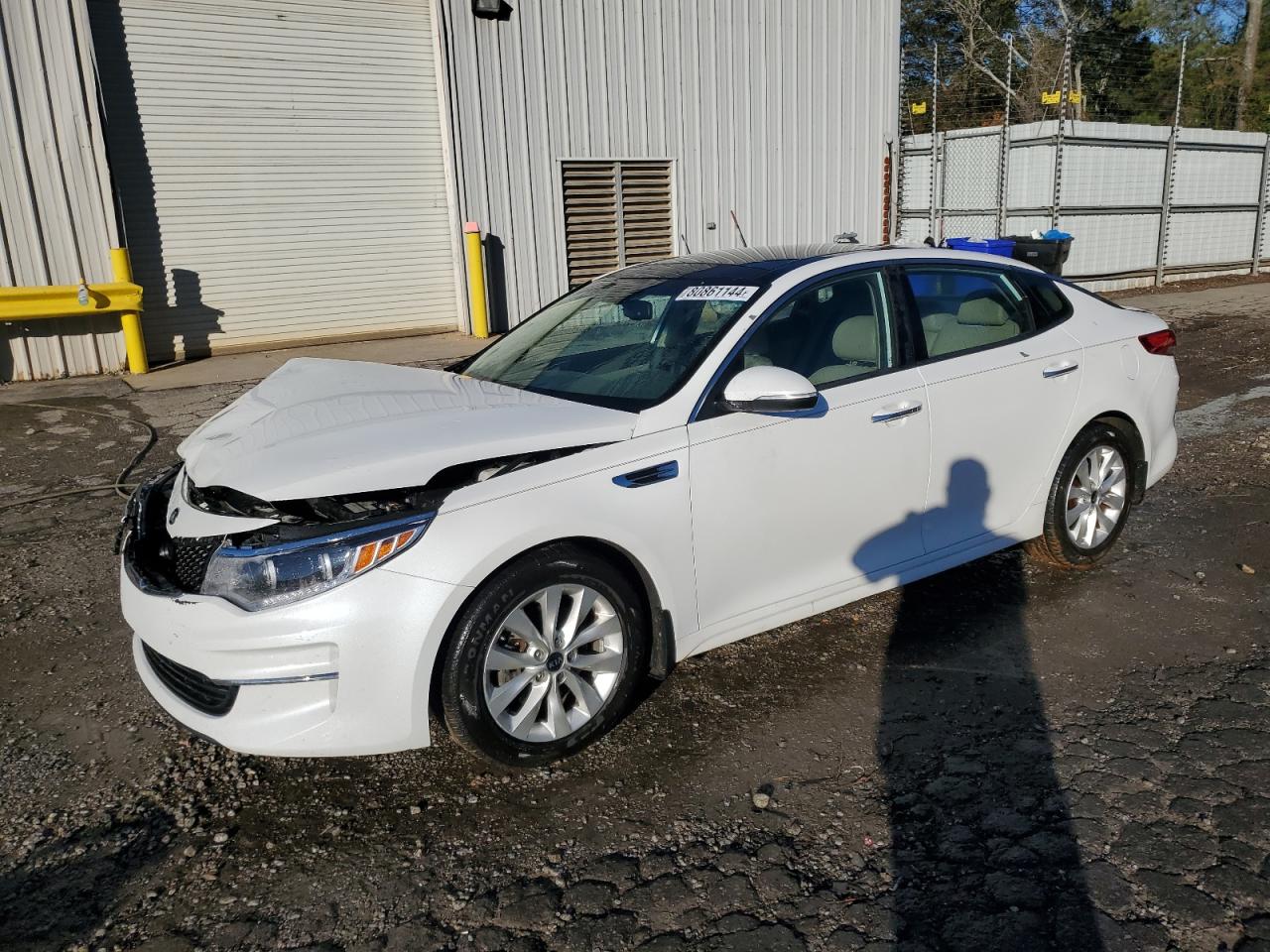 2016 KIA Optima VIN 5XXGU4L37GG027186