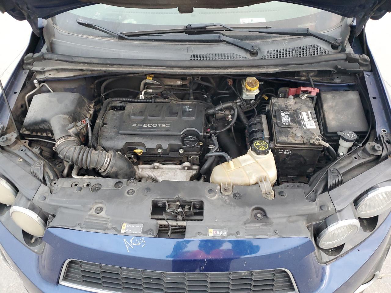 2013 Chevrolet Sonic VIN 1G1JC5SB3D4221798 Copart auction photo, front end damage thumbnail 11