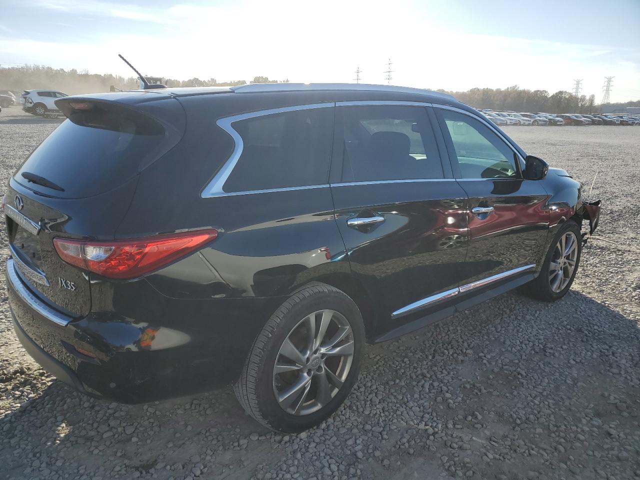 2013 Infiniti JX VIN 5N1AL0MN8DC326534 Copart auction photo, front end damage thumbnail 3