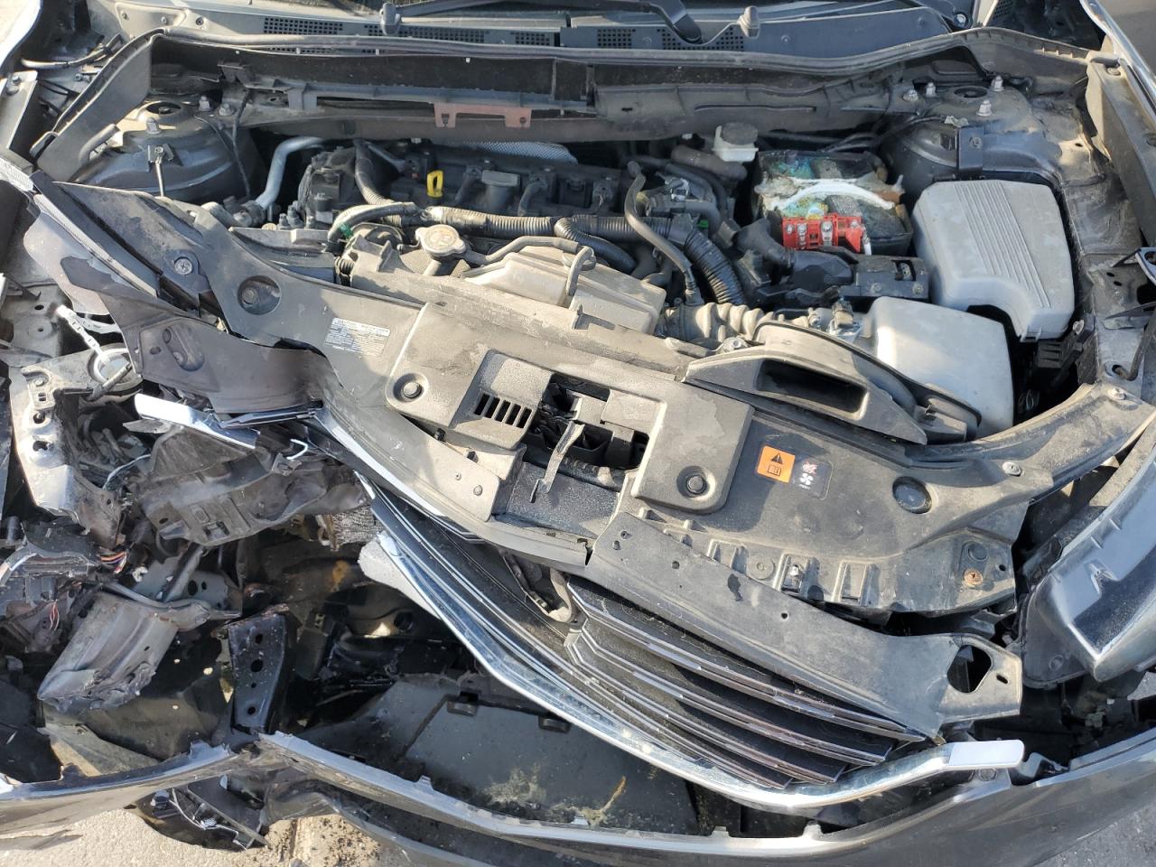 2016 Mazda CX-5 VIN JM3KE4CY7G0784813 Copart auction photo, frame damage / front end damage thumbnail 14