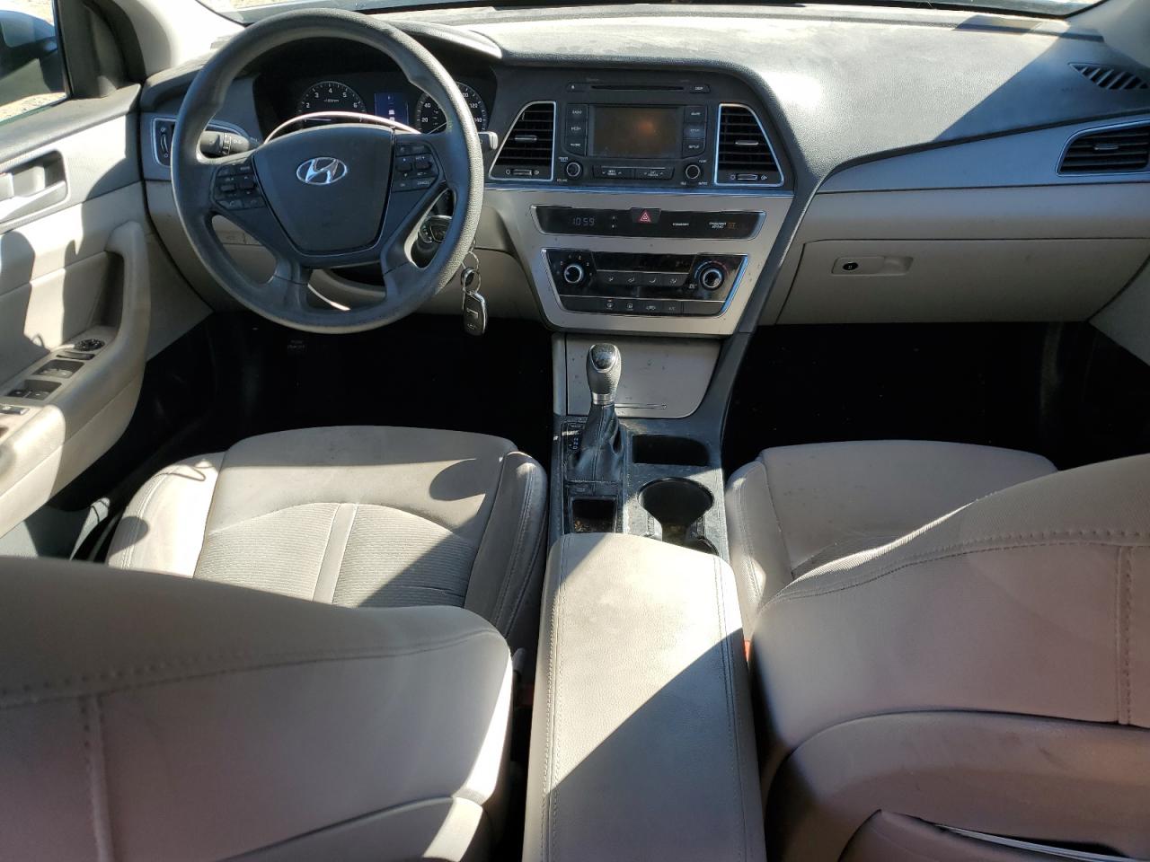 2015 Hyundai Sonata VIN 5NPE24AF6FH001613 Copart auction photo, front end damage thumbnail 8