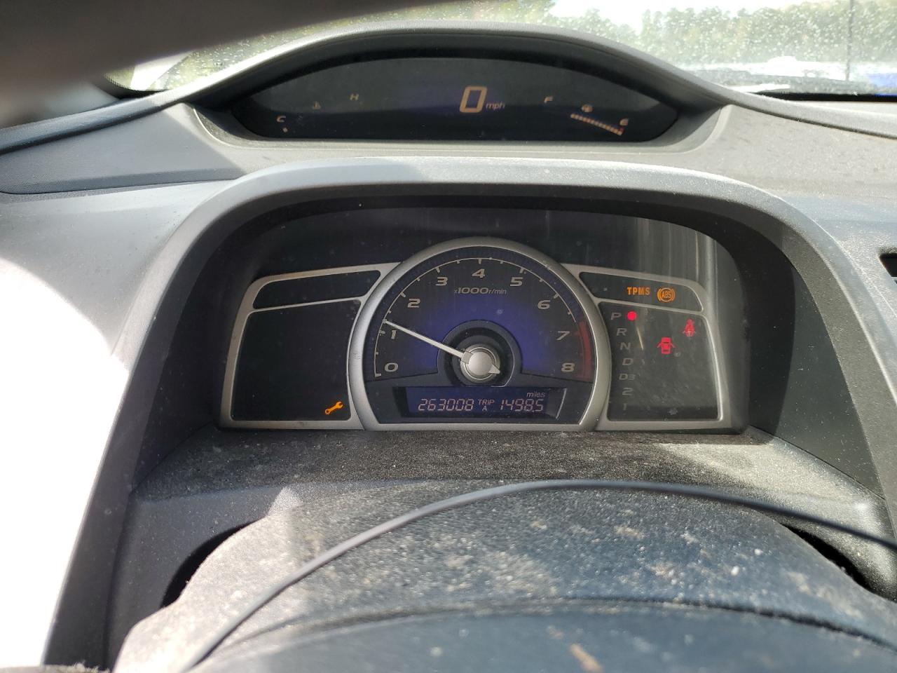 2009 Honda Civic VIN 1HGFA16559L021911 Copart auction photo, front end / side damage thumbnail 9