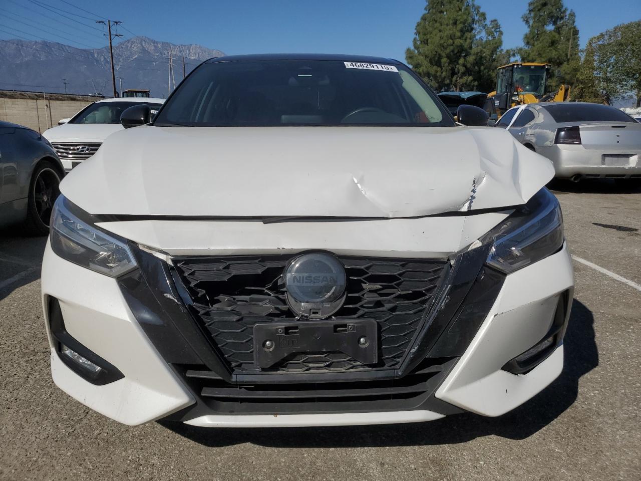 2022 Nissan Sentra VIN 3N1AB8DV9NY287907 Copart auction photo, rear end / front end damage thumbnail 5
