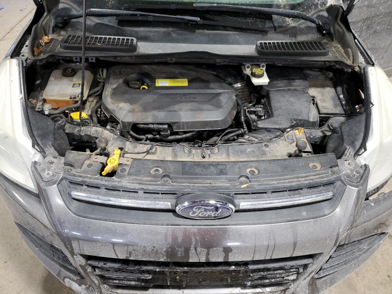 2013 Ford Escape VIN 1FMCU9GX8DUB88687 Copart auction photo, all over damage thumbnail 14