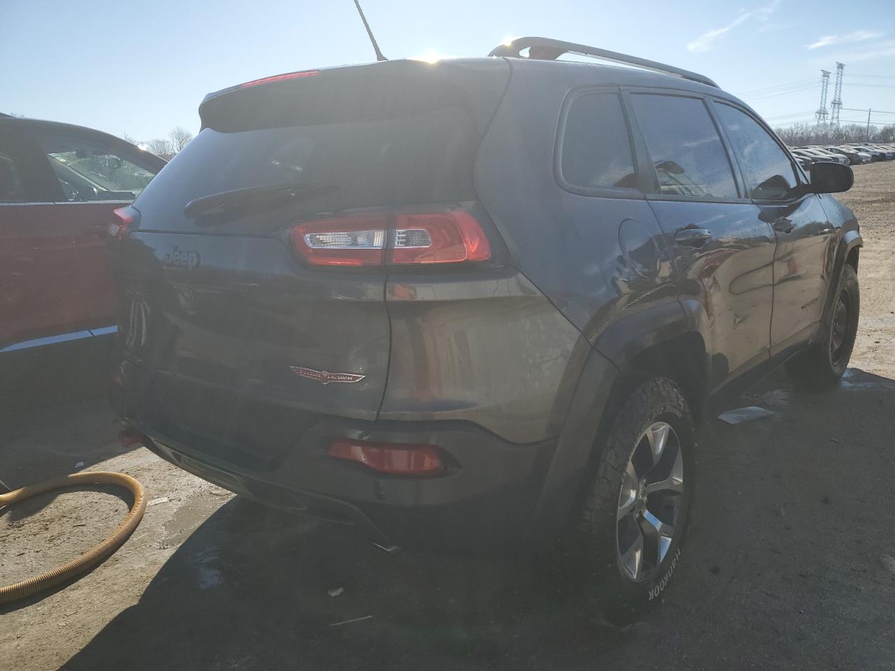 2014 Jeep Cherokee VIN 1C4PJMBS1EW161642 Copart auction photo, front end damage thumbnail 3