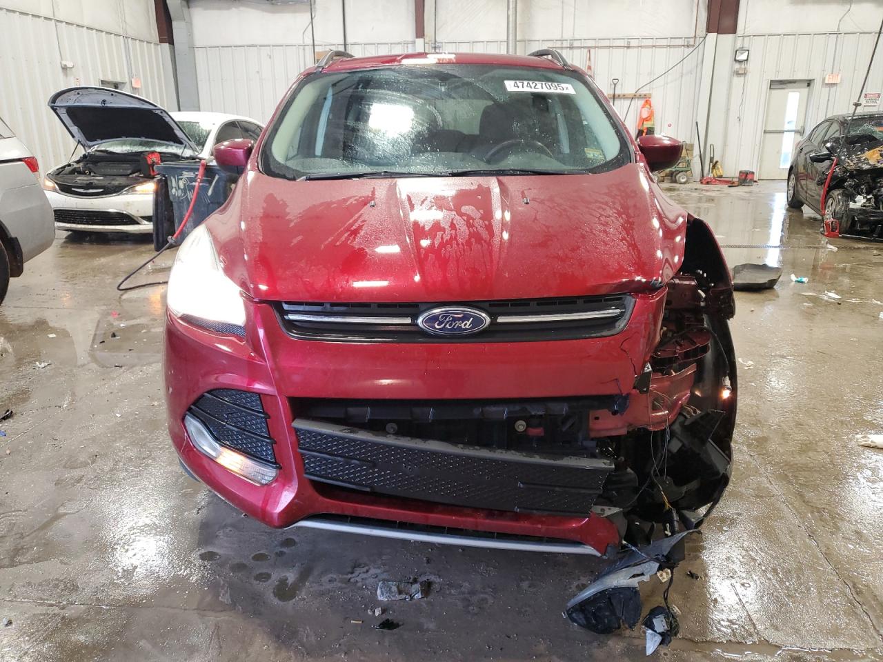 2014 Ford Escape VIN 1FMCU9G91EUD80388 Copart auction photo, front end damage thumbnail 5