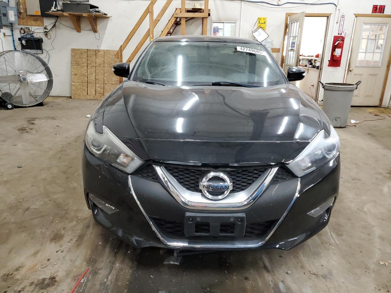 2017 Nissan Maxima VIN 1N4AA6AP2HC412792 Copart auction photo, side / undercarriage damage thumbnail 5