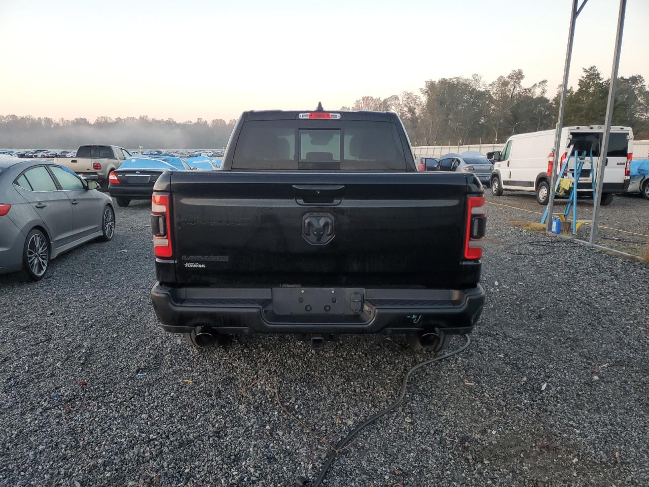 2021 RAM 1500 VIN 1C6RREJT1MN628751 Copart auction photo, side damage thumbnail 6