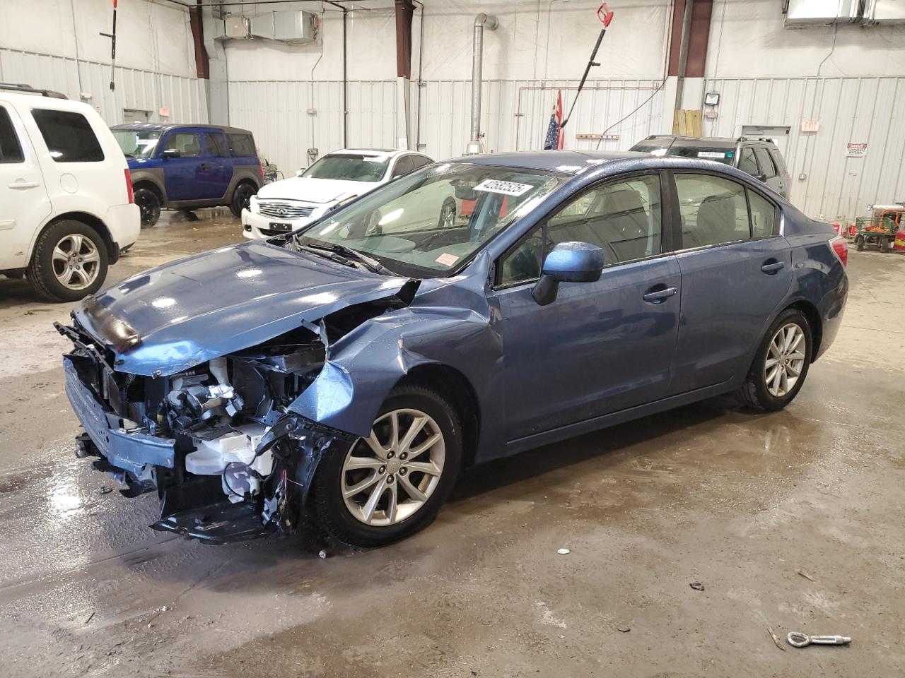 2013 Subaru Impreza VIN JF1GJAC65DH015124
