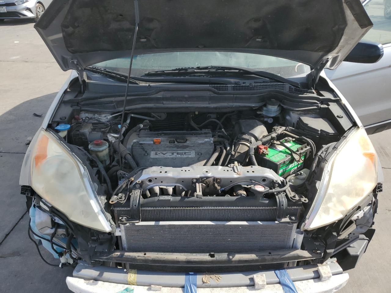 2007 Honda CR-V VIN JHLRE48577C121085 Copart auction photo, front end / rear end damage thumbnail 13