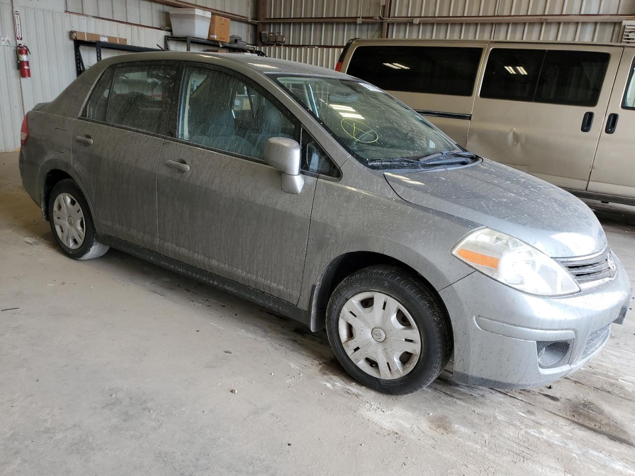 2011 Nissan Versa VIN 3N1BC1AP5BL444582 Copart auction photo, normal wear damage thumbnail 4