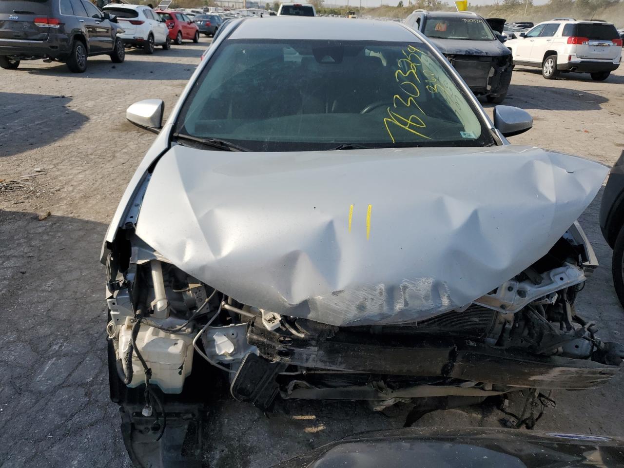 2018 Toyota Corolla VIN 2T1BURHE8JC072475 Copart auction photo, front end damage thumbnail 5