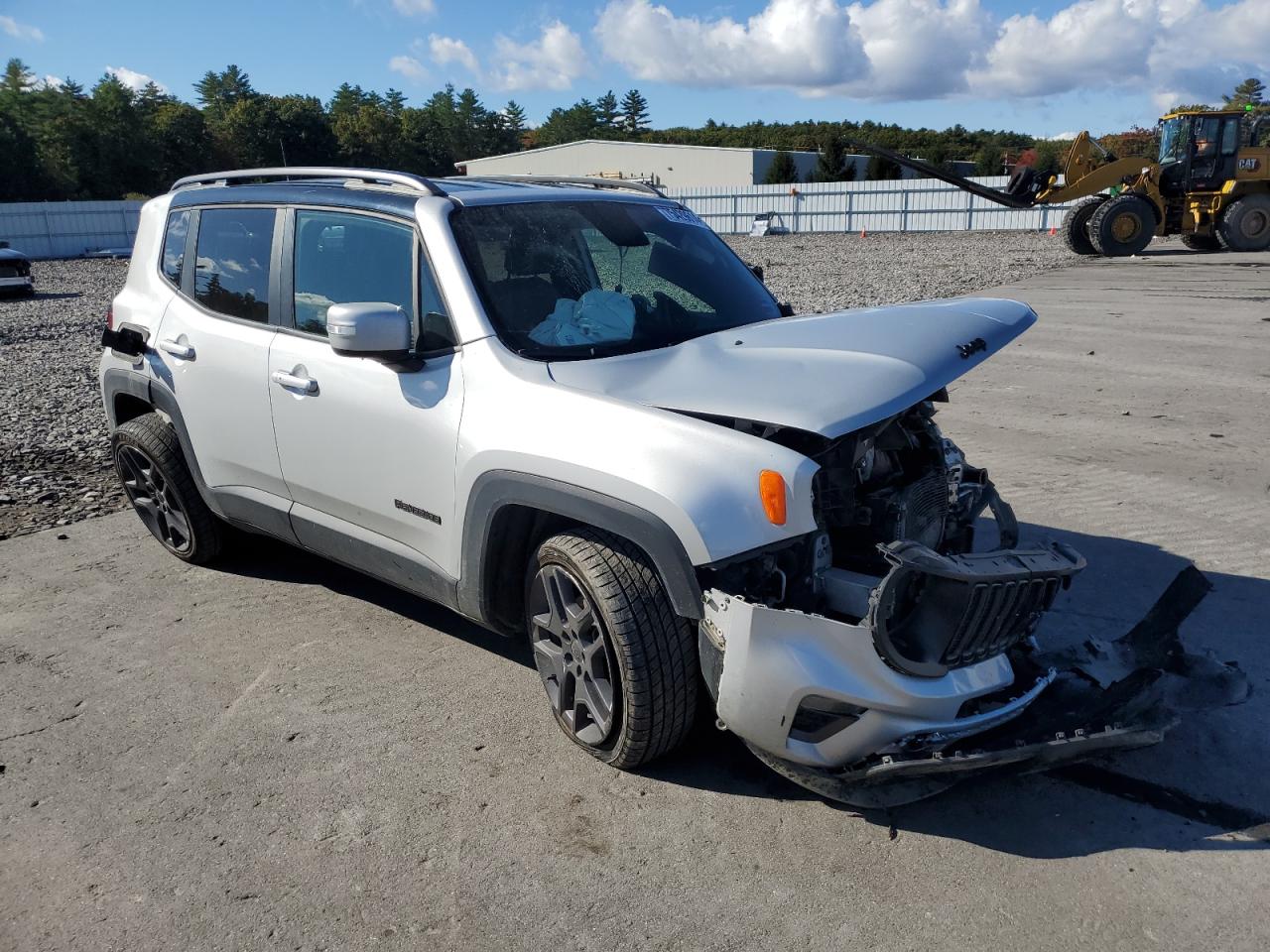 2019 Jeep Renegade VIN ZACNJBB14KPK79046 Copart auction photo, all over / undercarriage damage thumbnail 4