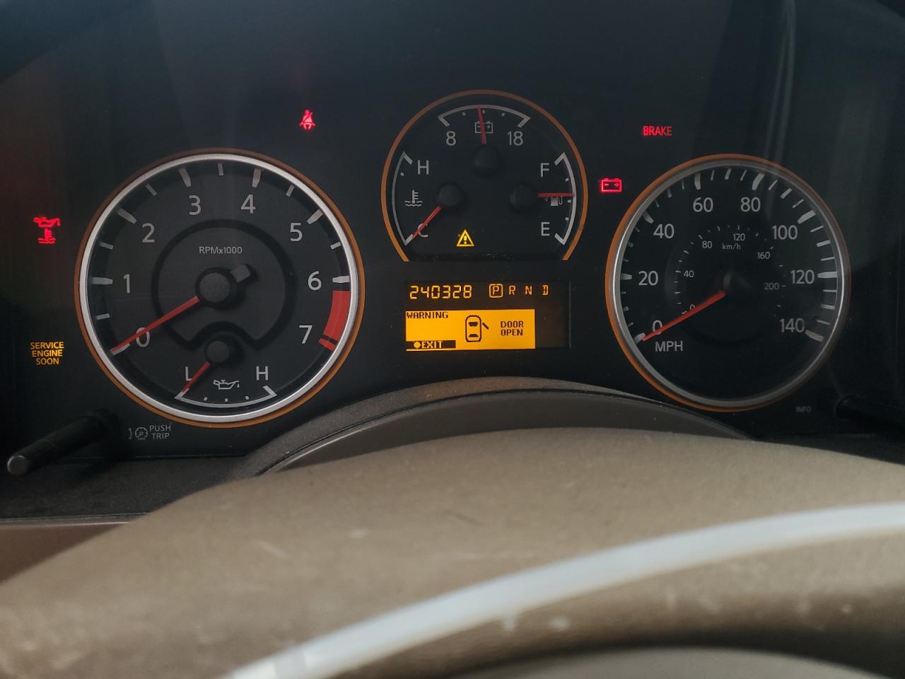2008 Nissan Titan VIN 1N6BA06A08N323241 Copart auction photo, side damage thumbnail 9
