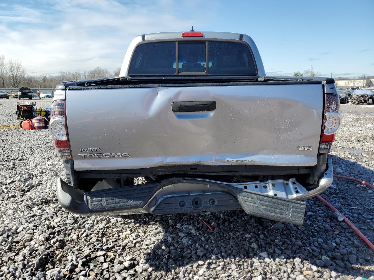 2014 Toyota Tacoma VIN 3TMLU4EN4EM156401 Copart auction photo, rear end damage thumbnail 6