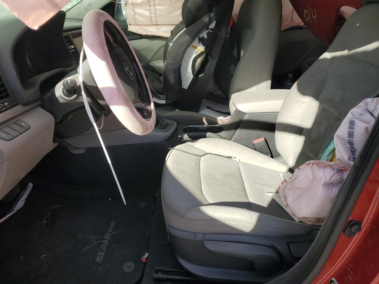 2017 Hyundai Elantra VIN 5NPD84LF0HH002248 Copart auction photo, front end damage thumbnail 7