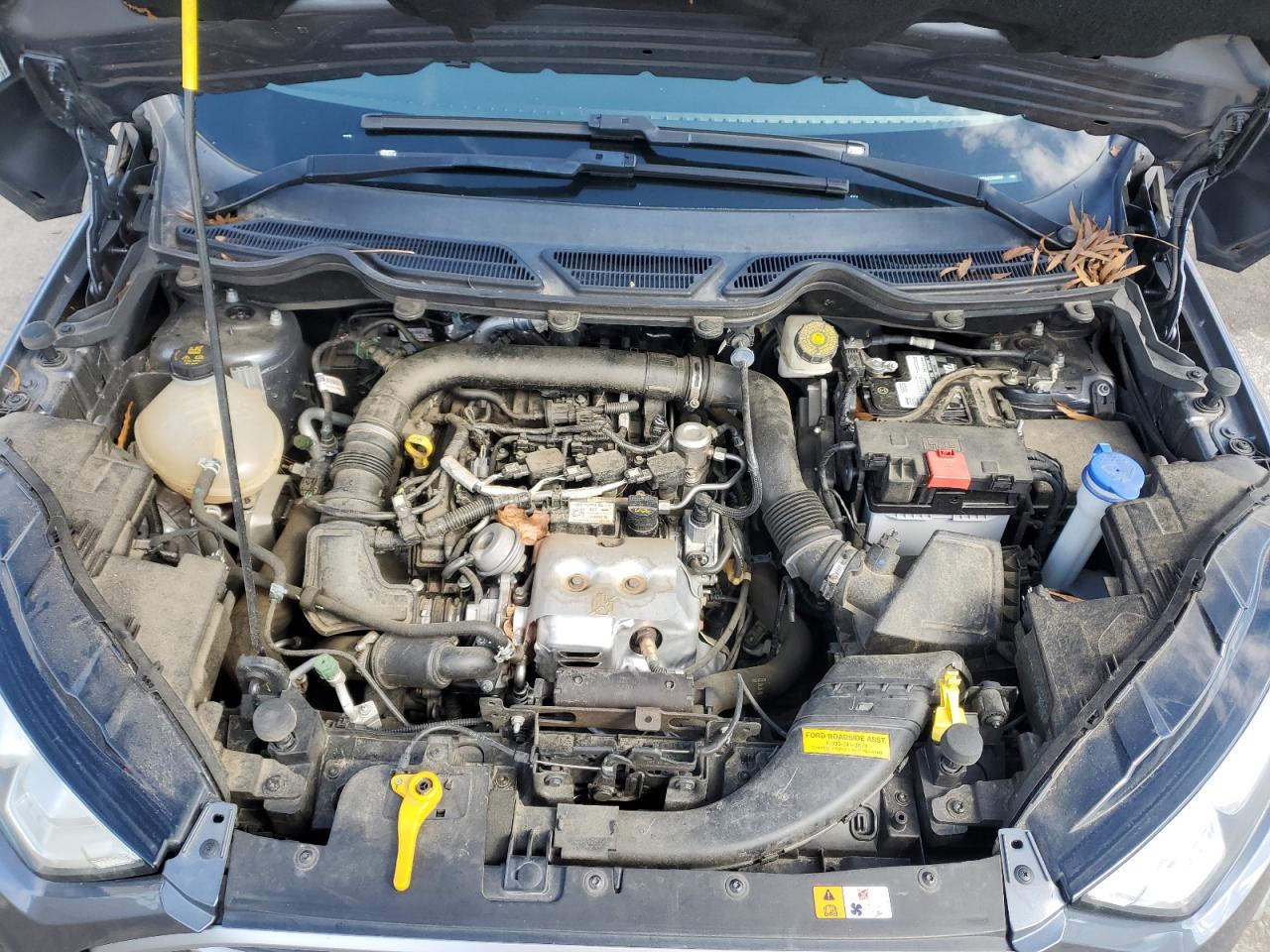2018 Ford EcoSport VIN MAJ3P1TE9JC233998 Copart auction photo, front end damage thumbnail 13