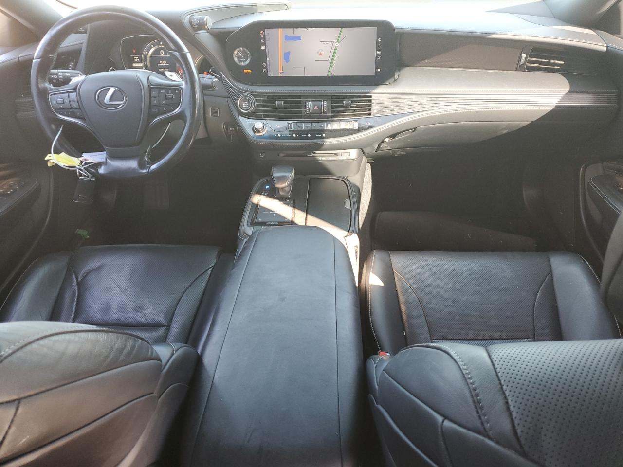 2021 Lexus LS VIN JTHD51FF0M5014086 Copart auction photo, rear end damage thumbnail 8