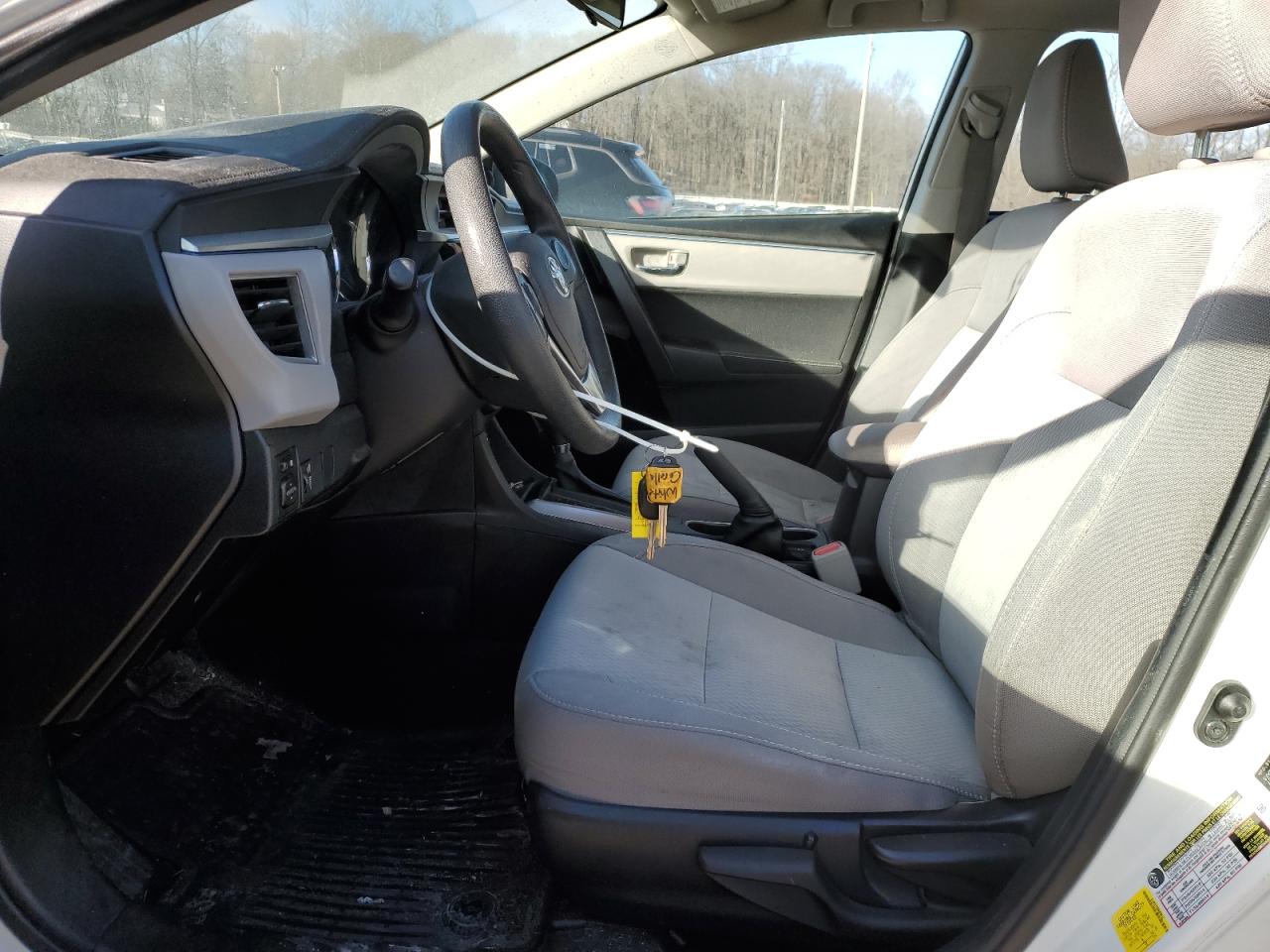 2016 Toyota Corolla VIN 2T1BURHE3GC645713 Copart auction photo, front end / minor dent/scratches damage thumbnail 7
