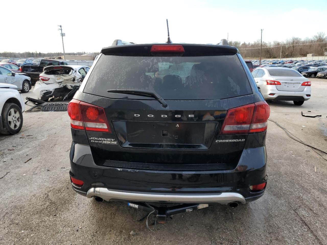 2015 Dodge Journey VIN 3C4PDDGG4FT566767 Copart auction photo, front end damage thumbnail 6