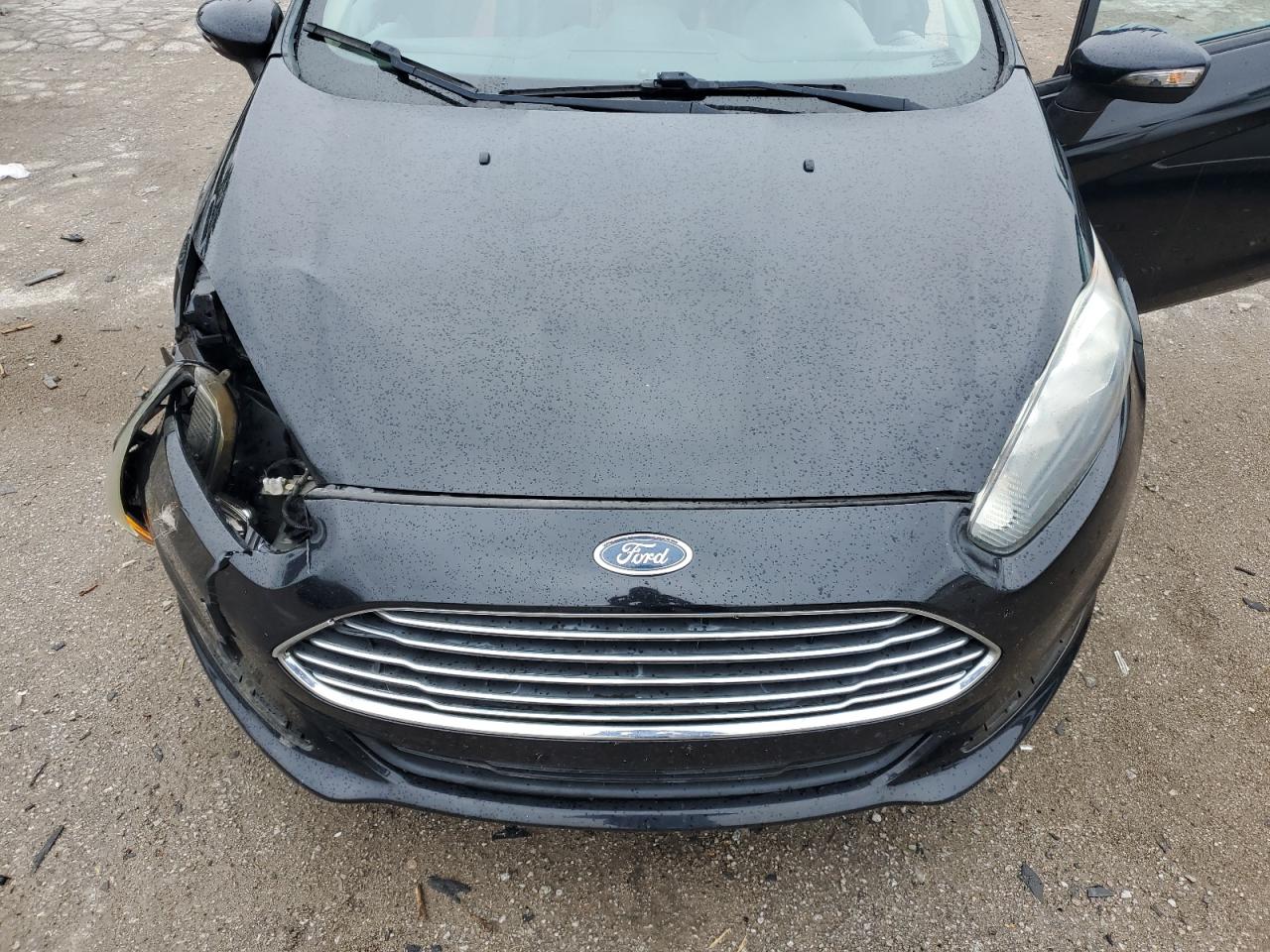 2016 Ford Fiesta VIN 3FADP4BJXGM183186 Copart auction photo, front end / side damage thumbnail 11