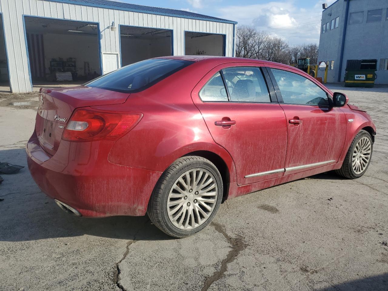 2012 Suzuki Kizashi VIN JS2RF9A33C6100281 Copart auction photo, front end damage thumbnail 3