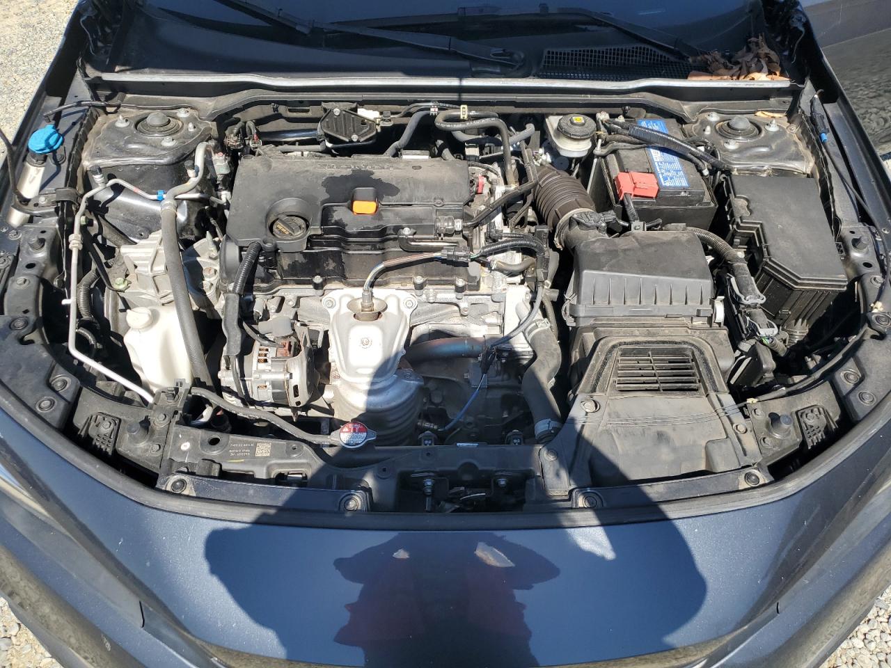 2022 Honda Civic VIN 2HGFE2F2XNH548124 Copart auction photo, vandalism / all over damage thumbnail 11
