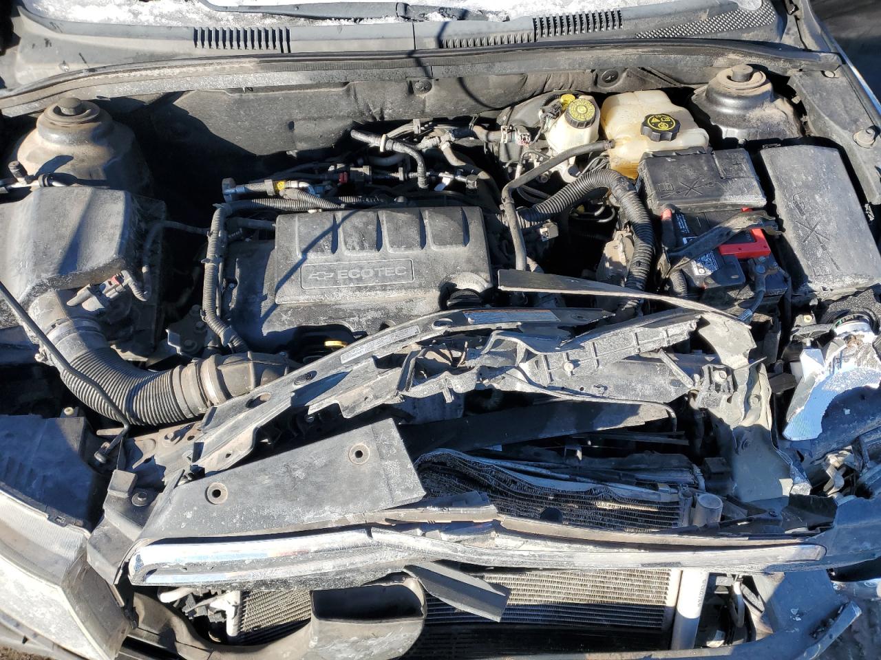 2013 Chevrolet Cruze VIN 1G1PC5SB8D7208957 Copart auction photo, front end / minor dent/scratches damage thumbnail 11