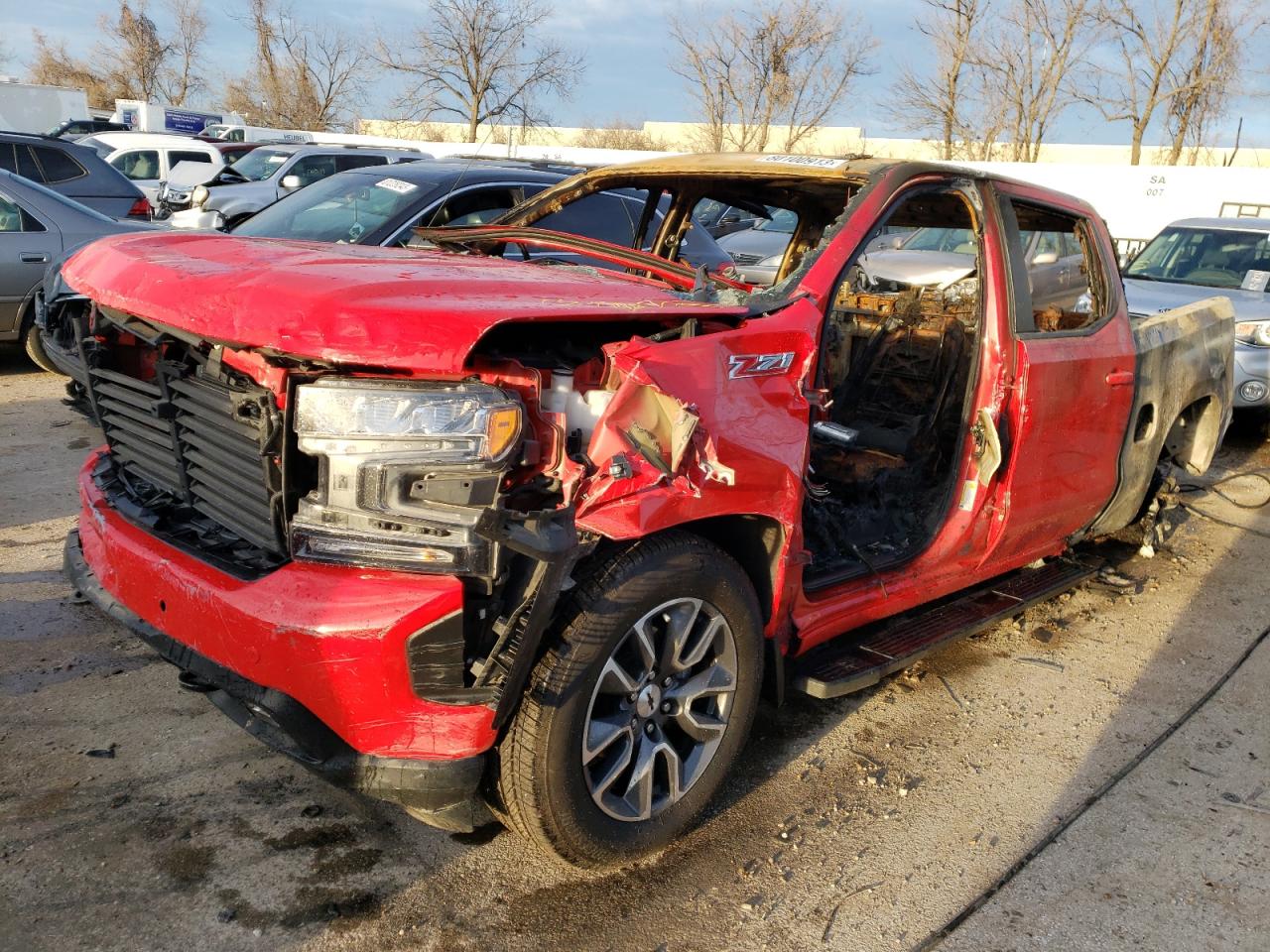 2021 Chevrolet Silverado VIN 3GCUYEED0MG196445
