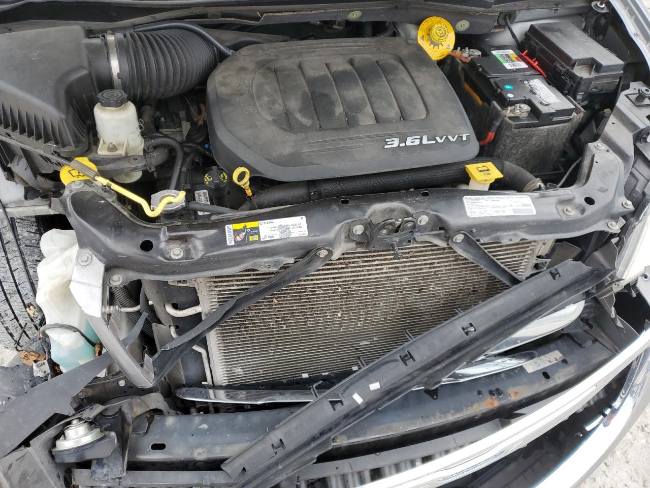 2013 Chrysler Town & Country VIN 2C4RC1CG3DR803295 Copart auction photo, front end damage thumbnail 12