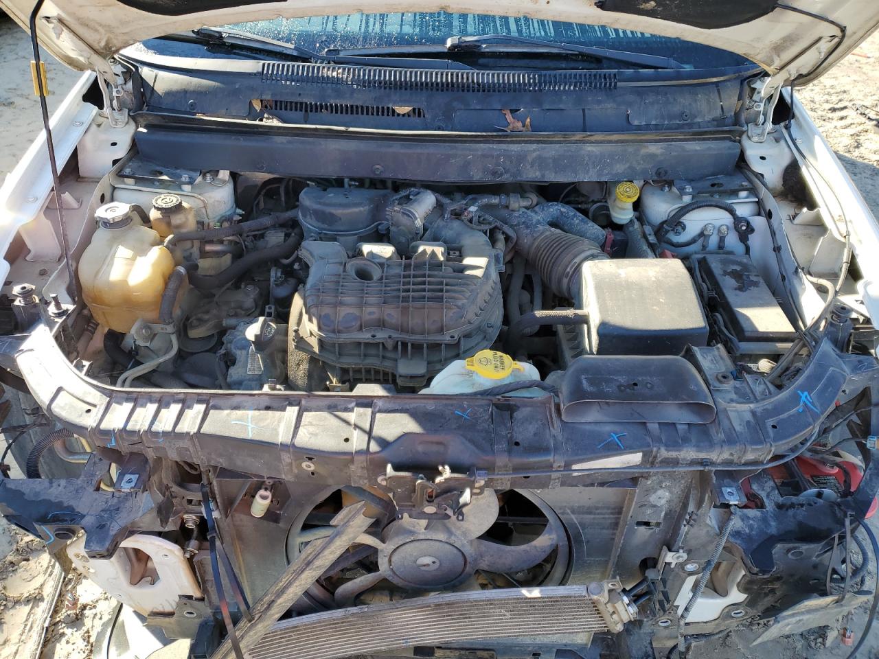 2014 Dodge Journey VIN 3C4PDCDGXET185096 Copart auction photo, front end damage thumbnail 12