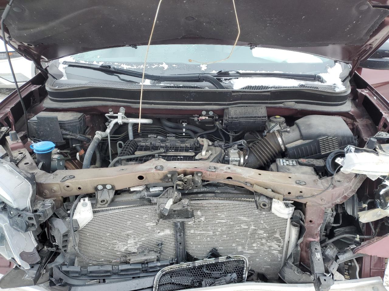2019 Honda Passport VIN 5FNYF8H52KB013403 Copart auction photo, front end damage thumbnail 12