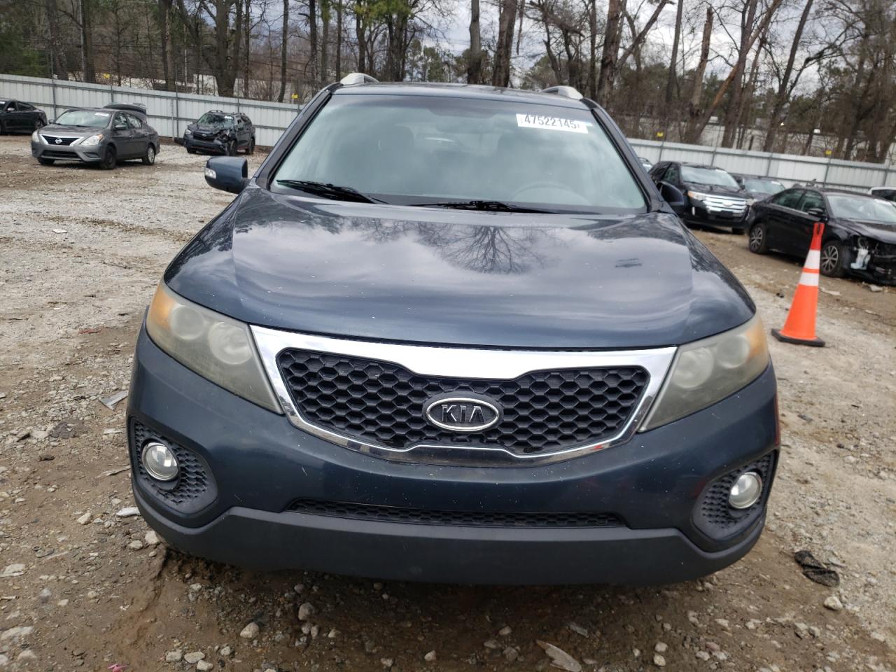 2011 KIA Sorento VIN 5XYKU4A15BG086754 Copart auction photo, side damage thumbnail 5