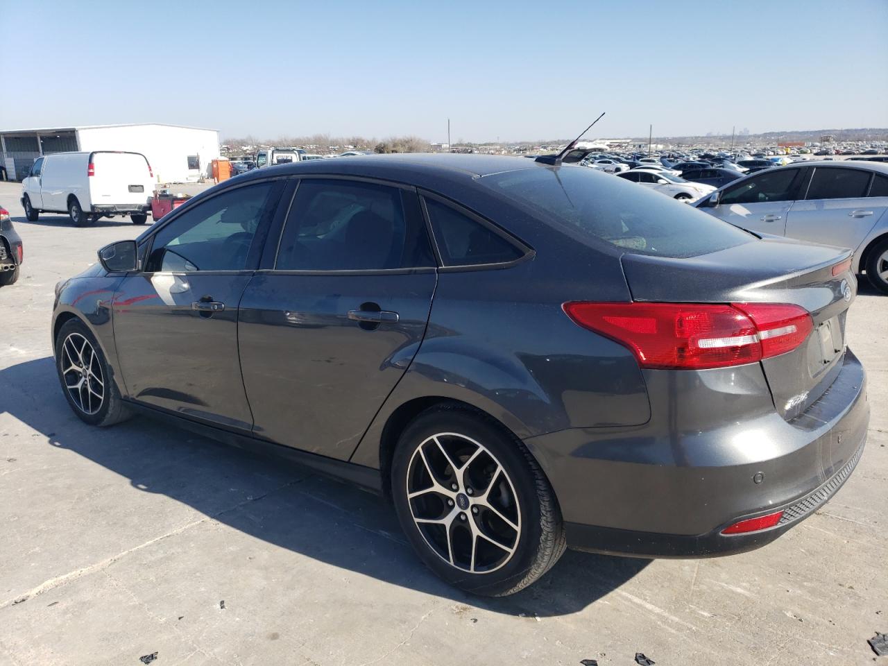 2018 Ford Focus VIN 1FADP3H28JL244263 Copart auction photo, side damage thumbnail 2
