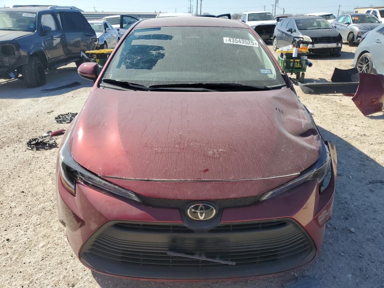 2024 Toyota Corolla VIN 5YFB4MDE5RP175549 Copart auction photo, all over damage thumbnail 5