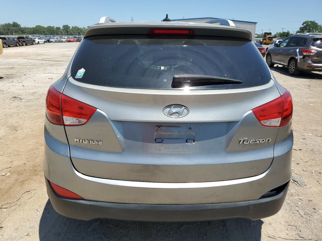 2013 Hyundai Tucson VIN KM8JUCAC5DU629170 Copart auction photo, front end / minor dent/scratches damage thumbnail 6