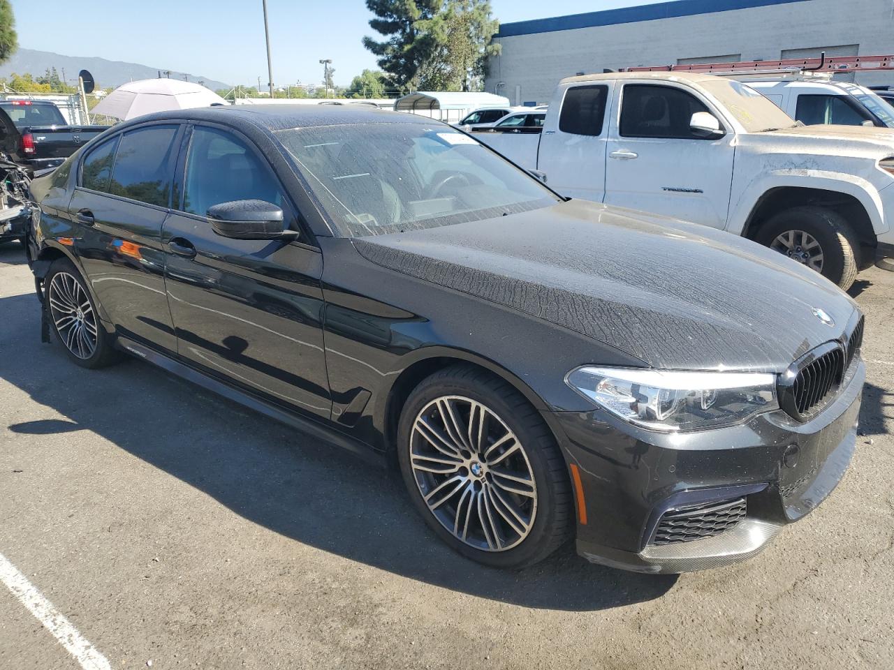 2018 BMW 5er VIN WBAJA9C54JB253080 Copart auction photo, rear end damage thumbnail 4