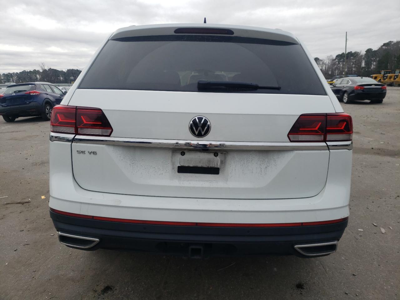 2021 Volkswagen Atlas VIN 1V2WR2CAXMC567030 Copart auction photo, front end / undercarriage damage thumbnail 6
