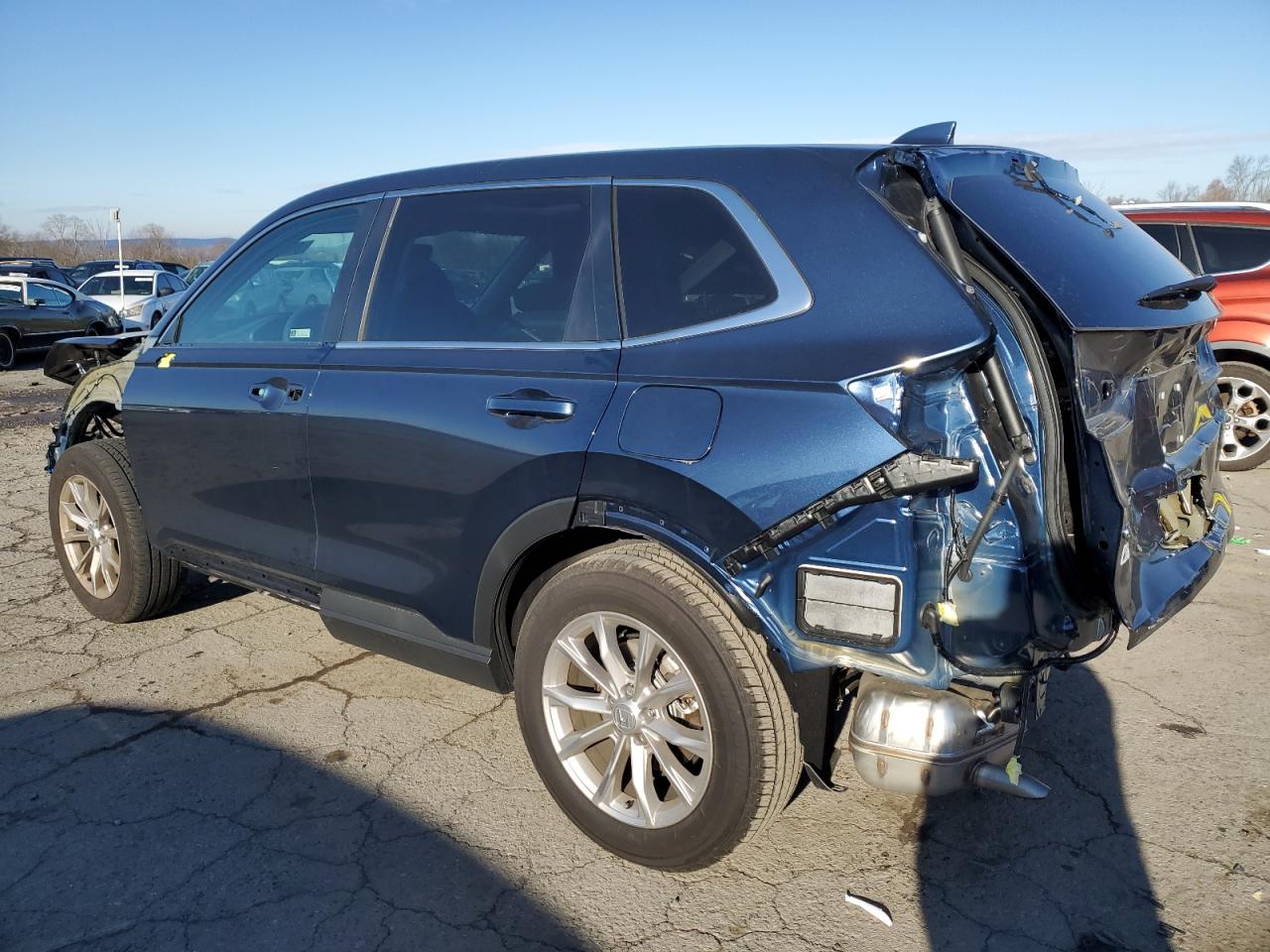 2024 Honda CR-V VIN 2HKRS4H74RH474771 Copart auction photo, front end / side damage thumbnail 2