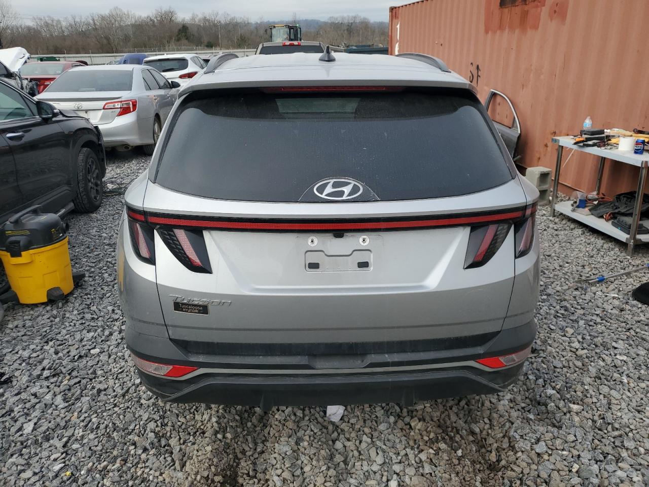 2022 Hyundai Tucson VIN 5NMJB3AE3NH083232 Copart auction photo, front end damage thumbnail 6