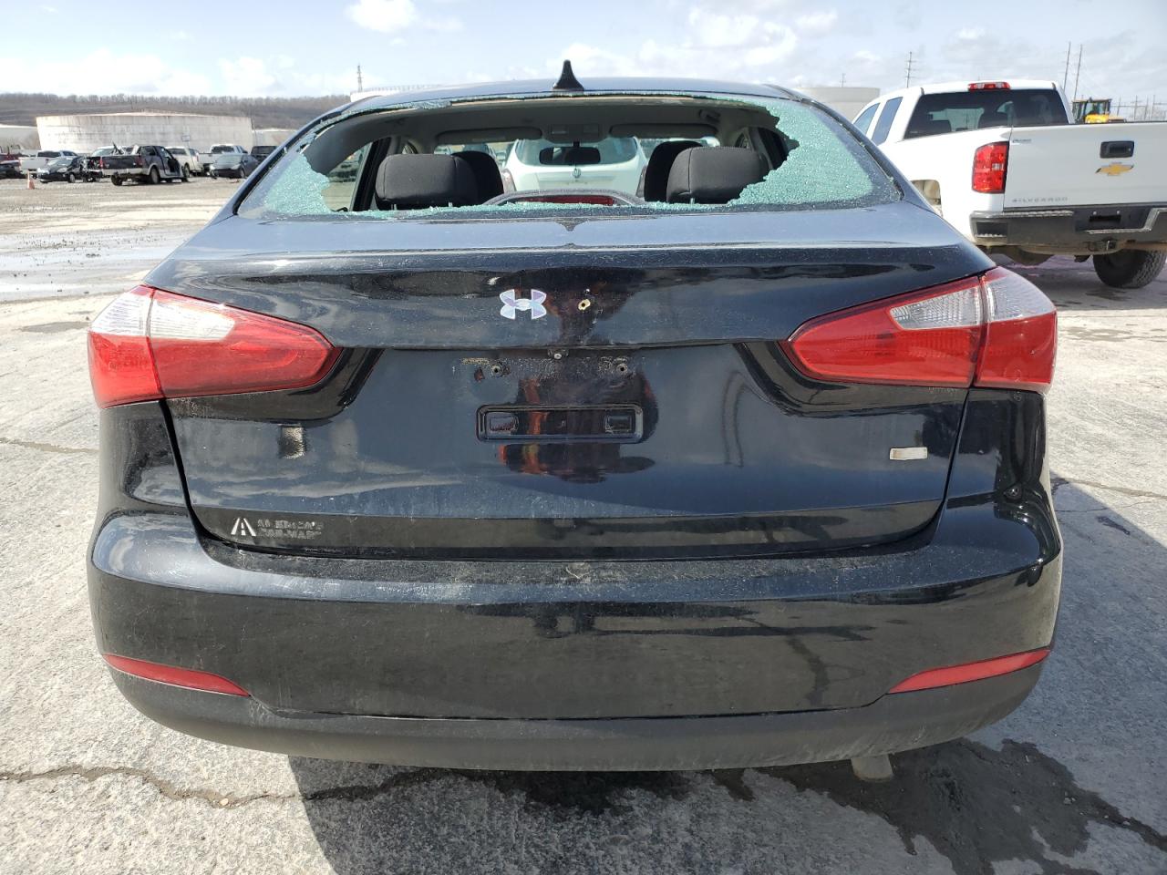 2014 KIA Forte VIN KNAFX4A80E5055959 Copart auction photo, mechanical / front end damage thumbnail 6