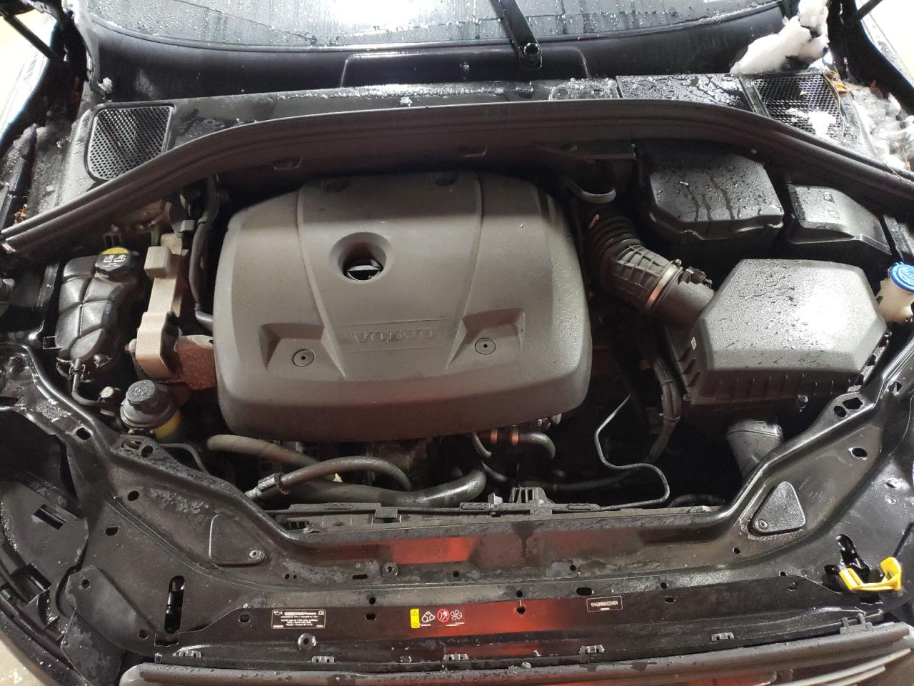 2017 Volvo XC60 VIN YV449MRR6H2224824 Copart auction photo, front end damage thumbnail 11